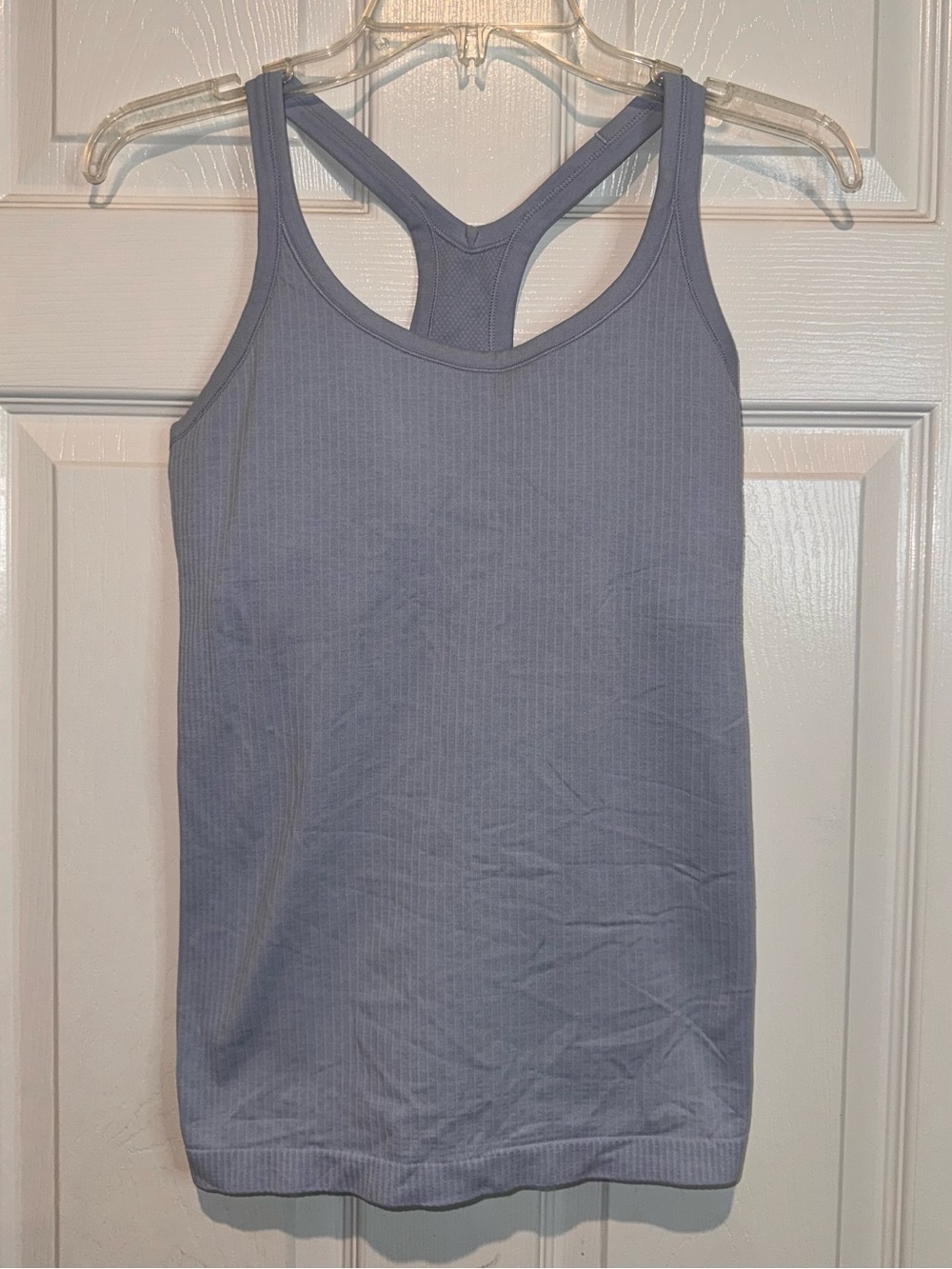 Lululemon Women’s Light Blue Ebb to Street Tank II Racerback. Size 6